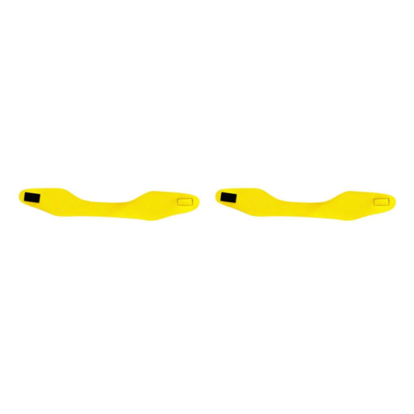 1/2/3/5 Barn/ Vuxen Simning Mjuk Neopren Öron Pannband Pannband Yellow Adult 58cm 2Set