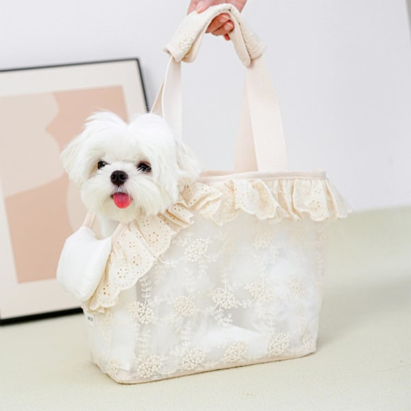 Liten hundväska bärbar handväska för shopping