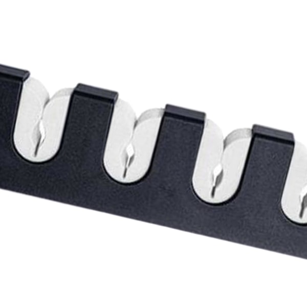 1/2 6 platser Fiskspö Hållare Ställ vertikalt fäste för garage Grey 345mm 1Set