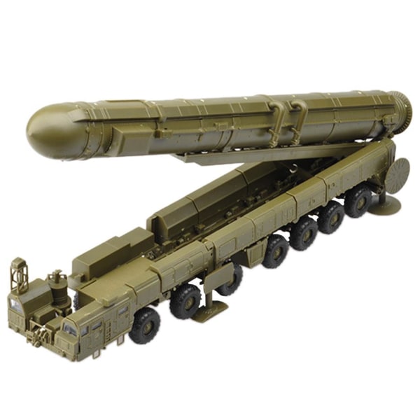 1:72 DIY-modell Ryssland Vit poppel ballistisk missilavfyrning