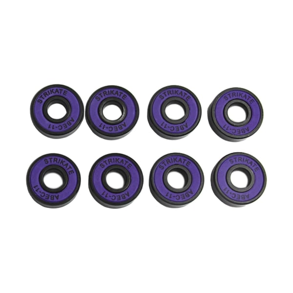 1/2/3/5 8st Skateboardlager 8mm Precision Storlek ABEC-11 för Purple 22mm 1Set