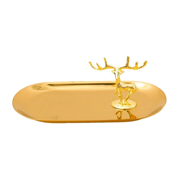 1/2/3/5 Smycken Organizer Stand Fack Display Rack för ringar Small Antler Style D 1Set