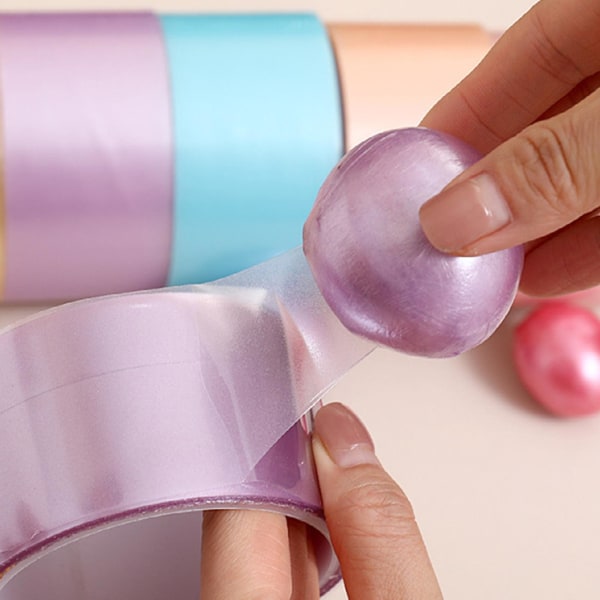 12st För Creative Sticky Ball Rolling Tape Game Crafts for