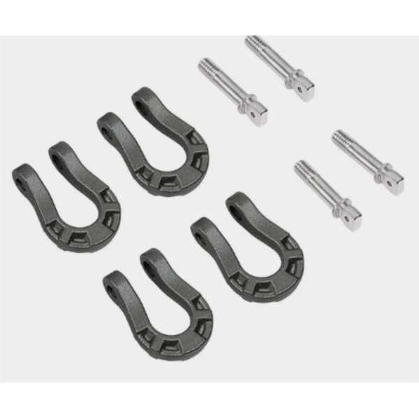 1/8 1/10 aluminiumlegering skyddande garnering för axiell WPL Trx4 Titanium
