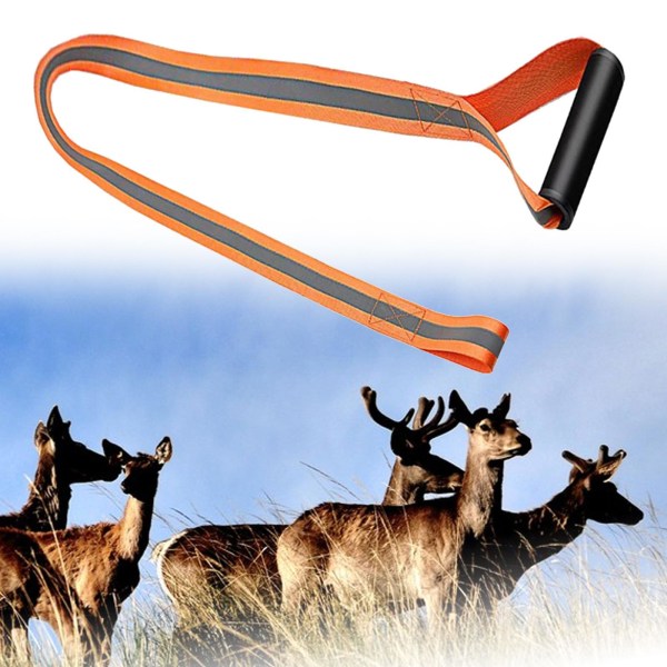 1/2/3/5 Reflekterande Deer Drag Sele Jakttillbehör Övrigt Orange 4cm reflective strip 1Set