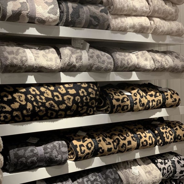 1/2/3 Throw Blanket Leopard Print Flanell Fleece Filtar Plysch light tan 51x71in 1Set