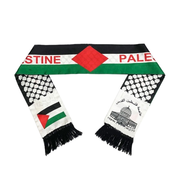 Andas Palestine Shawl Hudvänligt tyg Bekvämt att bära type 4
