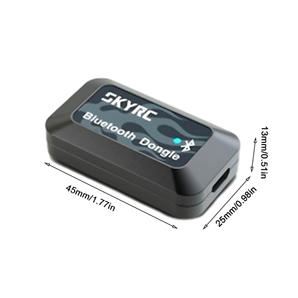 SkyRC RC Car Bluetooth Kontroll och Monitor Gadget för Smartphone