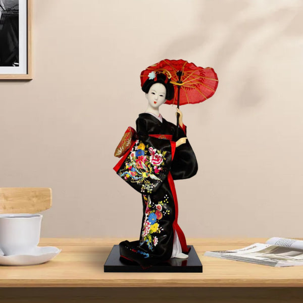 1/2/3 12 tums japansk Geisha Doll Samlarfigur för hemmet Type 3 1 Pc