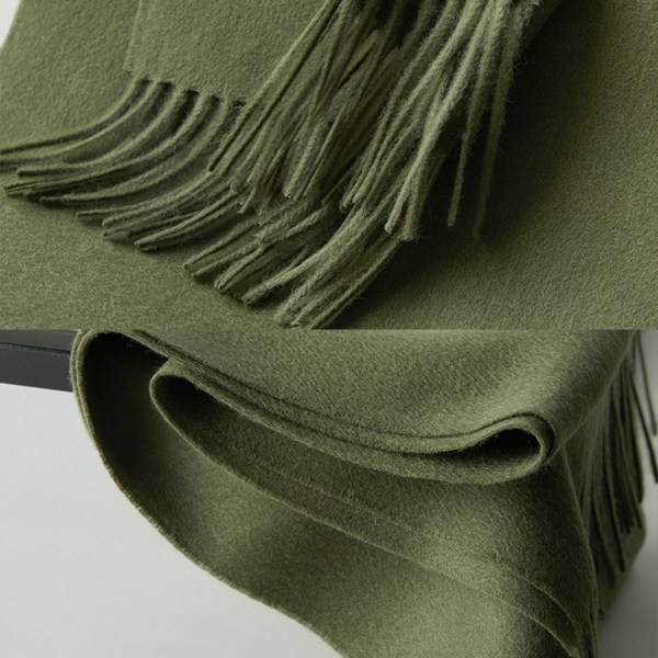 1/2/3 unisex halsduk med fransar Varm och mysig tubscarf för Beige 1Set