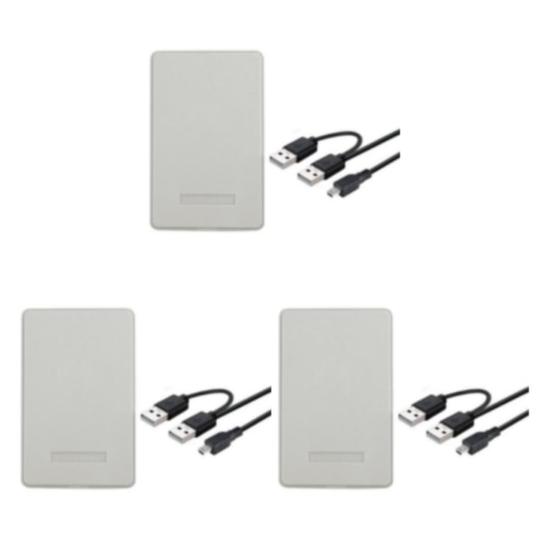 1/2/3/5 Portabelt hölje USB 2.0 för för bärbar dator White 12x7.6x1.3cm 3Set