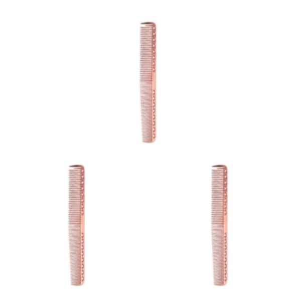 1/2/3/5 Frisörkammar Lätt och starkt exakt hår s909(L):rose pink 3PCS