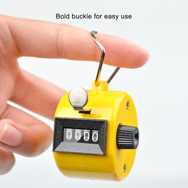 1/2/3/5 2pack/lot Tally med handmaterial för tydlig noggrannhet Yellow 1Set