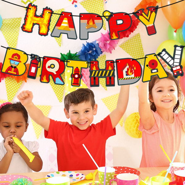 Grattis på födelsedagen Banner Födelsedagsbanner Födelsedagsdekorationer Glad