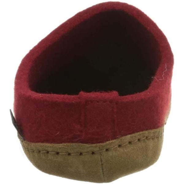 Haflinger Emil Valg af Hero Slipper i 100 % uldfilt Ruby 38 Rubin 37