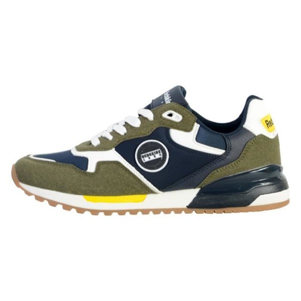 Low-Top Sneakers - REDSKINS - Oyati - Herr - Khaki/Navy-Vit - Platta snören Kaki/marinvit 41