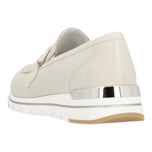 REONTE R6711 Beige Dam Loafers - Platt klack - Läder - Rund tå Beige 39