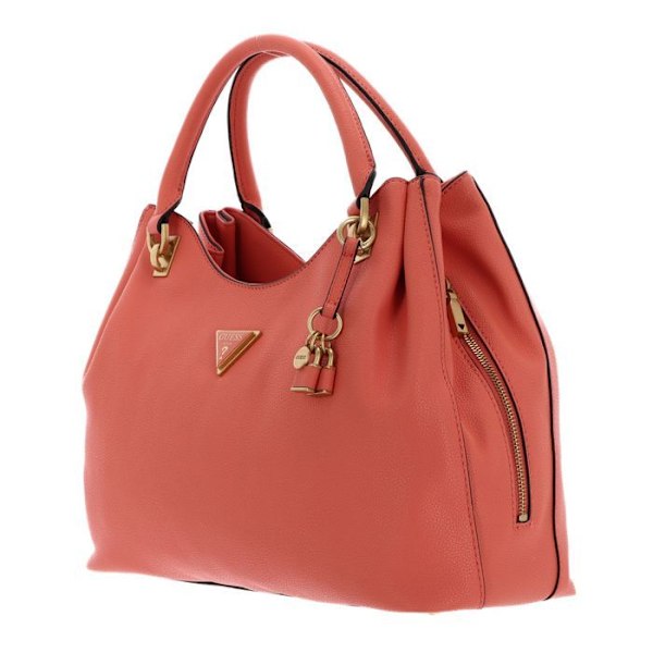 GUESS Orange Cosette Girlfriend Carryall Axelväska för kvinnor 264374 orange