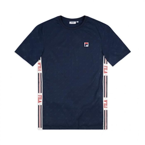 FILA NARIAN marinblå t-shirt för män - Korta ärmar - 100 % polyester marinblå XS