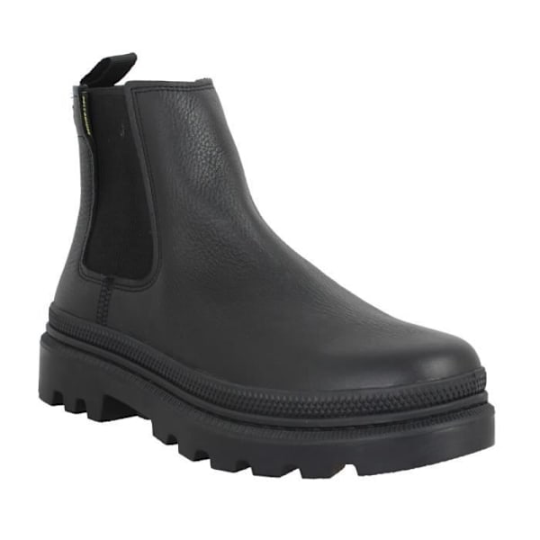 Pallatrooper Chelsea Boots Black Woman - Palladium - 014859-40 - Elastik - Læder - Flad Svart 36