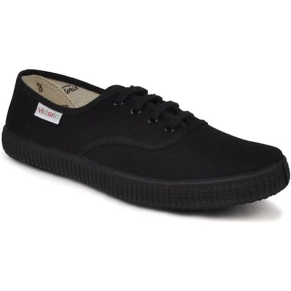 Victoria Sneaker - VICTORIA - 6610 - Canvas - Snören - Unisex SVART 37