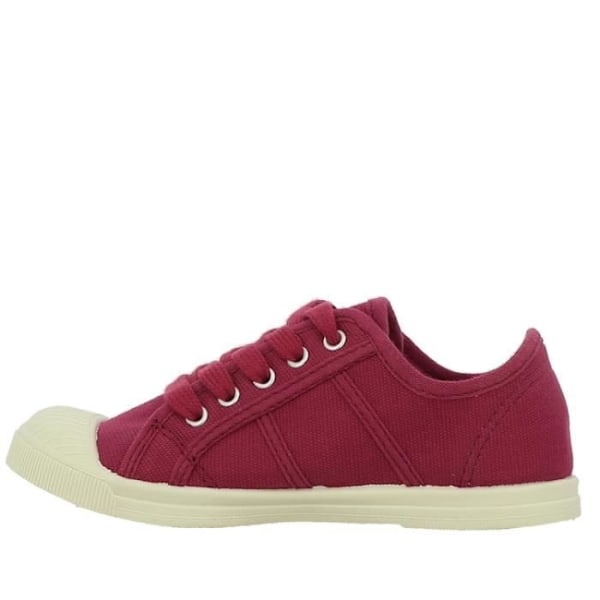 Les Tropeziennes FLORI Sneakers för kvinnor - Röda - Spetsar - Syntet Bordeaux 34