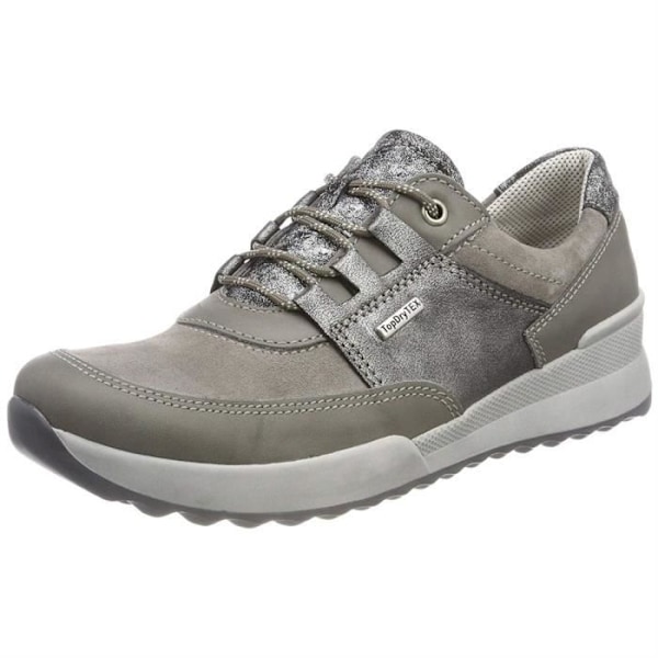 Mode sneakers Victoria 01 Woman Romika 50101 - Grå - Spetsar - Textil - Platta Grå 41