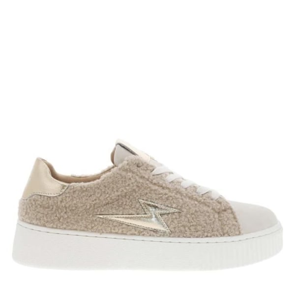 Lav flad hæl sneakers Beige 38