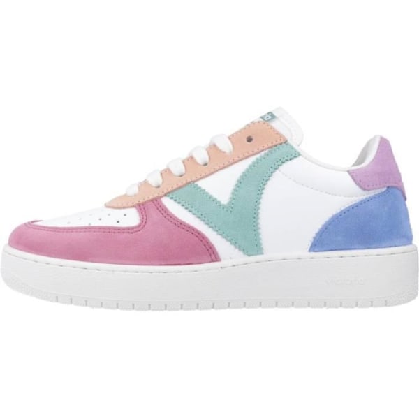 Victoria Sneaker med snörning - VICTORIA - 118872 - Rosa - Läder - Dam Rosa 38