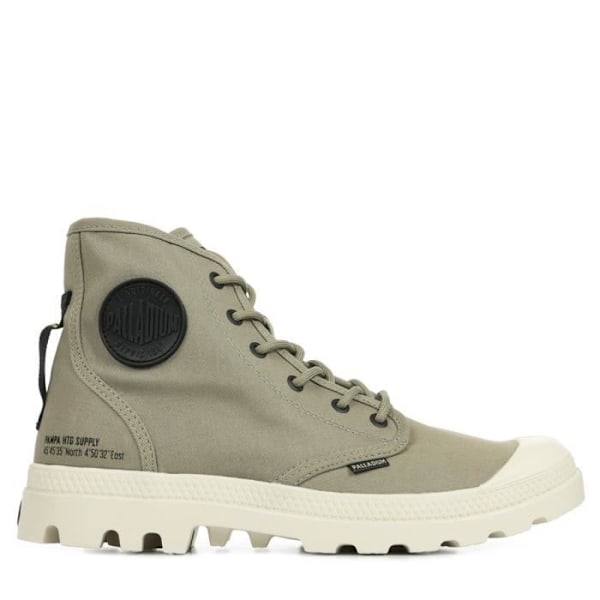 Stövlar - Palladium - Pampa Hi HTG Supply - Khaki - Ekologisk bomull - Snören Grön 36