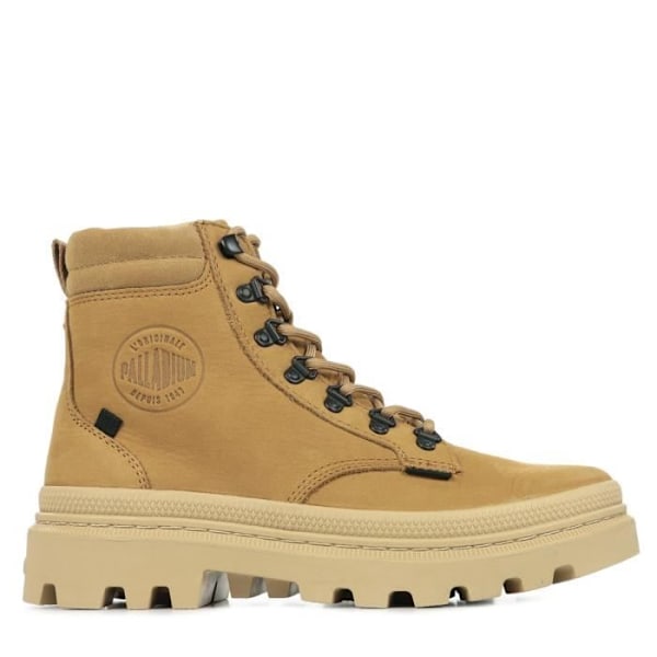 Palladium Pallatrooper Hiker Nubuck-stövlar Tan ockra 37