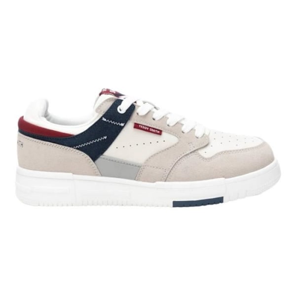 Sneakers - TEDDY SMITH - 78498 Beige - Platt klack - Sammet och nubuck - Rund tå Beige 41