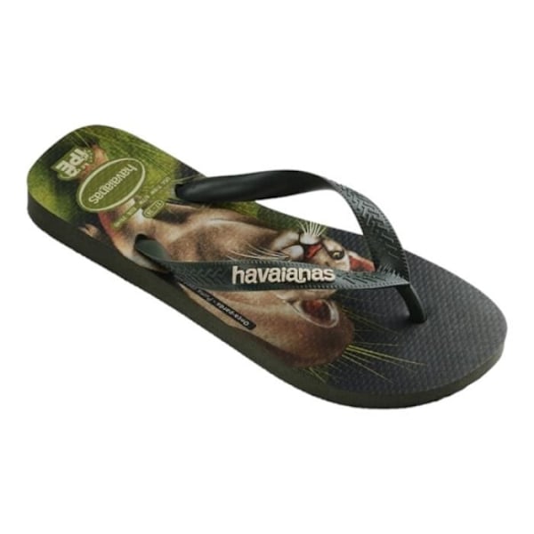 Flip flops - HAVAIANAS - 4000396 Grøn - flad hæl - åben tå - nubuck fløjlsfinish Grön 43/44