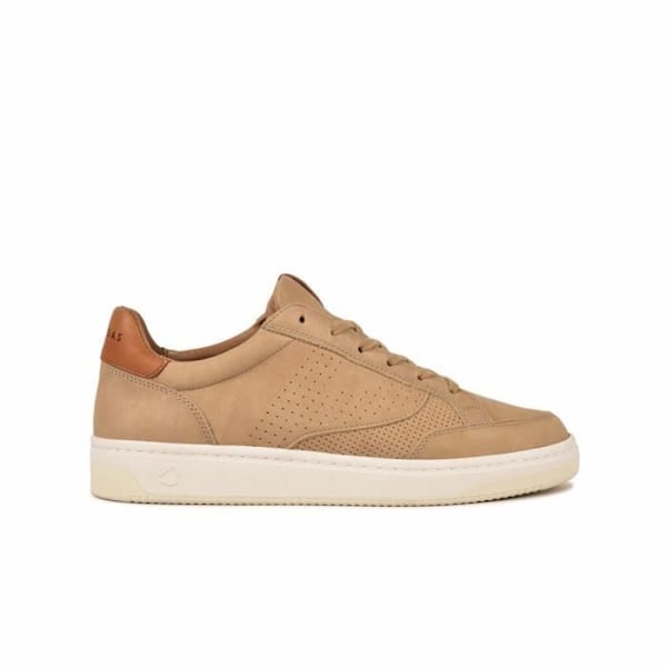 Pataugas Basalt/N H2H herresneakers - Beige - Læder - Snørebånd - Naturgummisål Beige 41