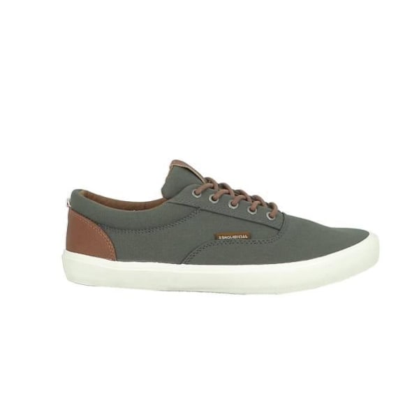 JACK & JONES Jfwvision Classic Mixed Mode Sneakers för män - Grå - Spetsar - Textil Grå 40