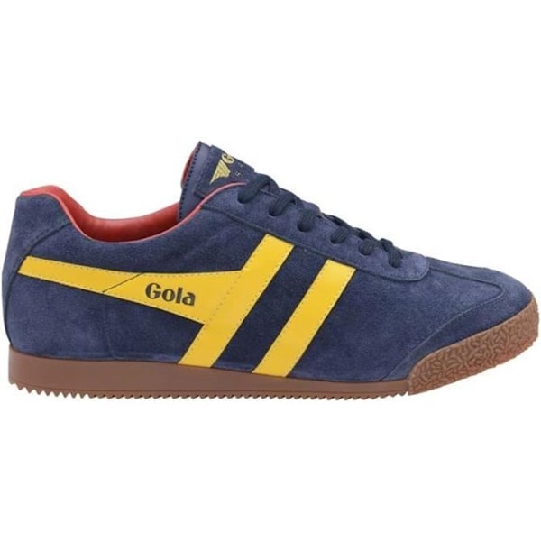 Gola Harrier Suede Sneaker - GOLA - Mænd - Voksen - Blå - Snørebånd - Læder Blå 40