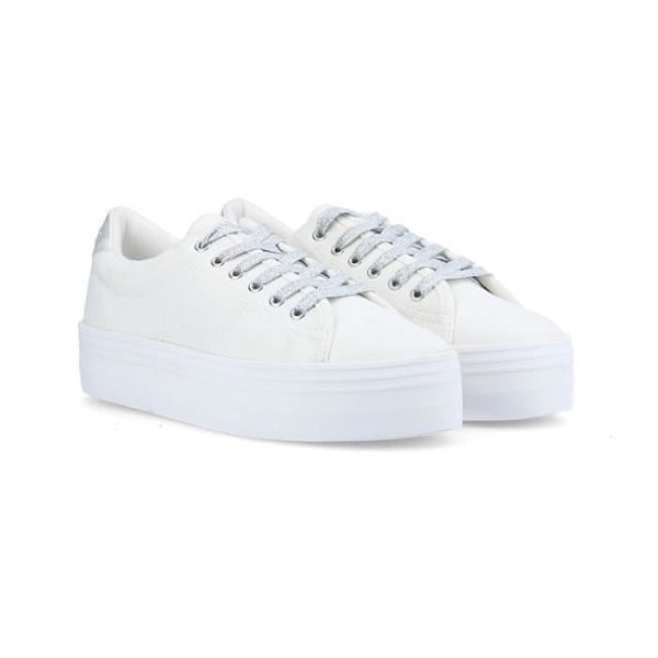 Sneakers - NO NAME - PLATO M SNEAKER - Plattform - Vit - Blandat Vit 41