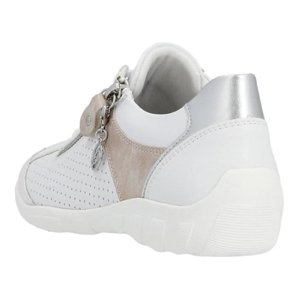 Sneakers - REMONTE - R3411 - Platt klack - Dragkedja - Läder Vit 40