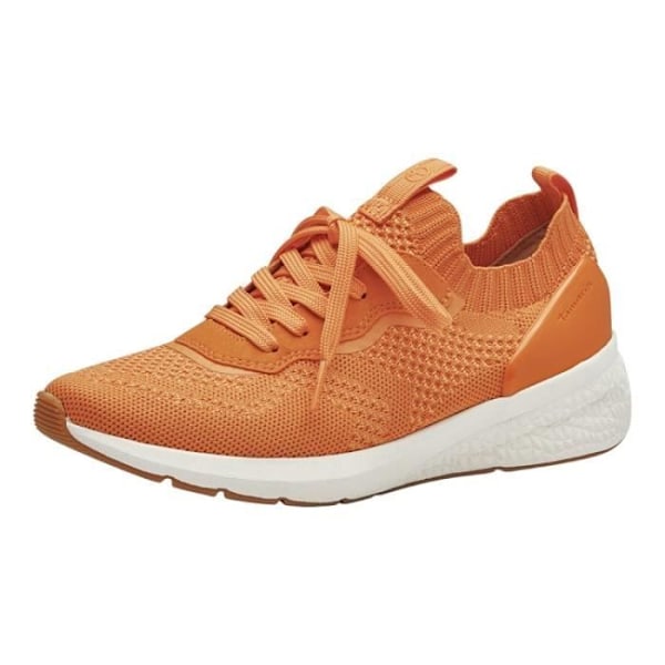 Sneakers - TAMARIS - 23714-42 - Orange - Flad hæl - Slip on - Fløjl og nubuck Orange 39