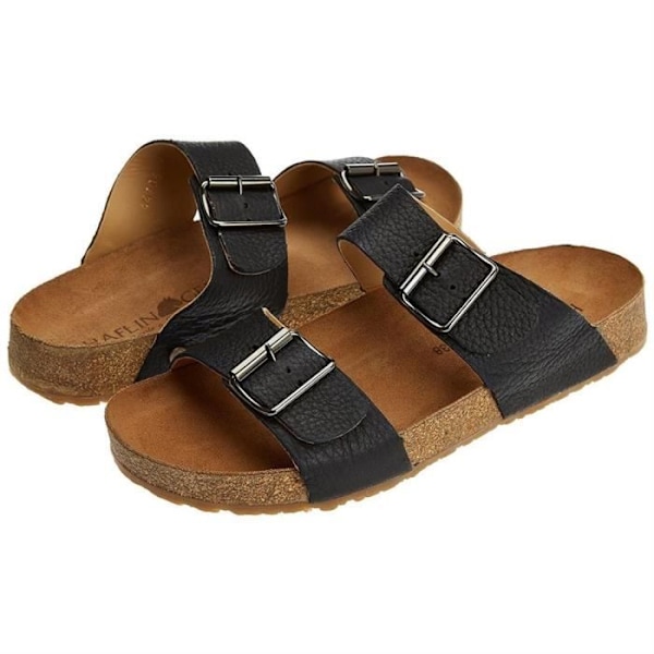 Sandaler - Haflinger - Andrea Men - Læder - Sort