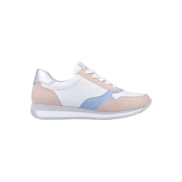 Sneakers dam - REMONTE D0H01 - Platt klack - Dragkedja - Vitt läder Vit 42