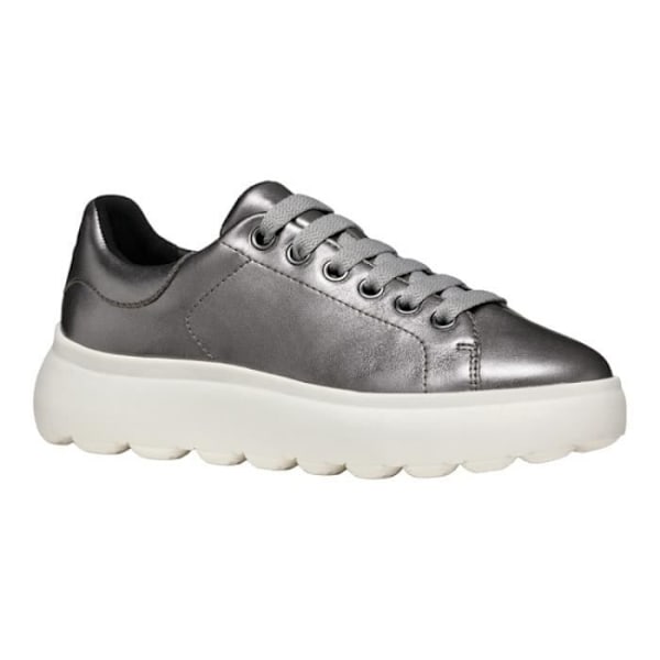 Sneakers - GEOX - D SPHERICA EC4.1 - Flad hæl - Læder - Sølv - 36