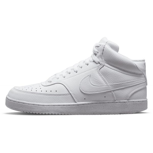 Nike Court Vision Mid Next Nature herresko DN3577-100 - Hvid - Snørebånd - Syntetisk - 44