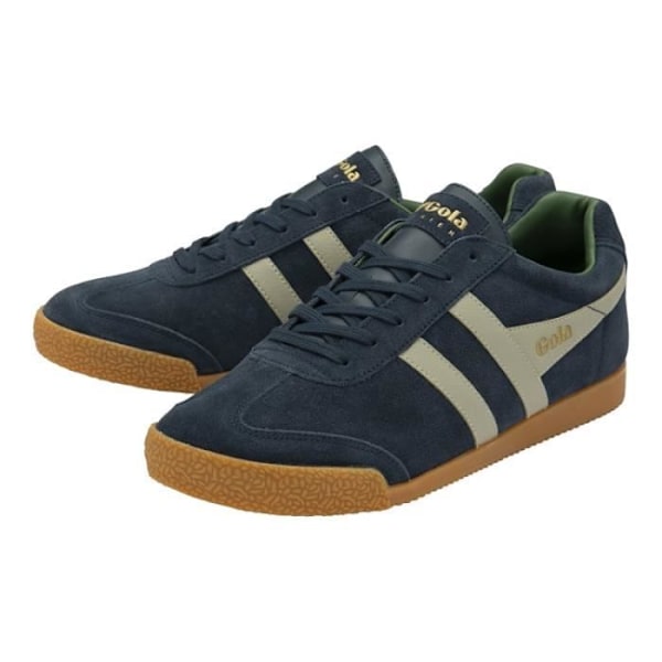 GOLA sneakers - HARRIER SUEDE Blå - Flad hæl - Læder - Snørebånd Blå 42