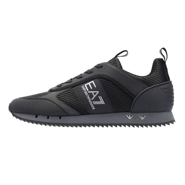 EA7 Black&White Carbon Black Sneakers För Herr Svart 42