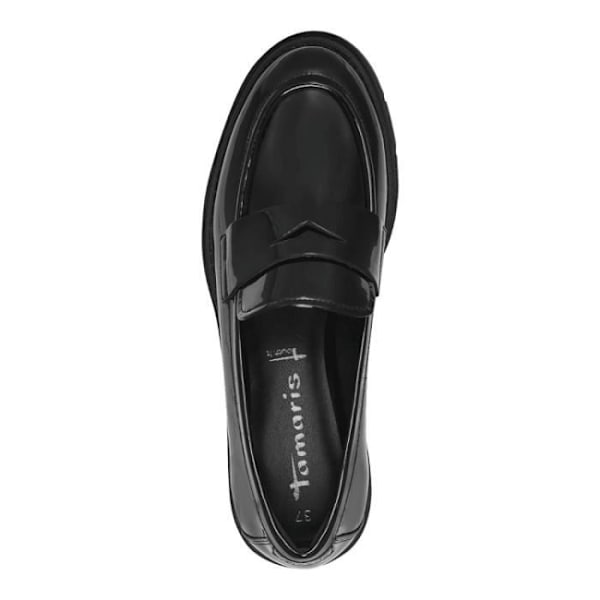 Loafers dam - TAMARIS - 2431342 Svart - Platt klack - Patent - Rund tå Svart 38