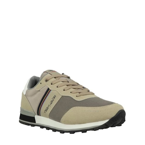 Sneakers - TEDDY SMITH - 071497 - Platt klack - Beige - Snören Beige 41