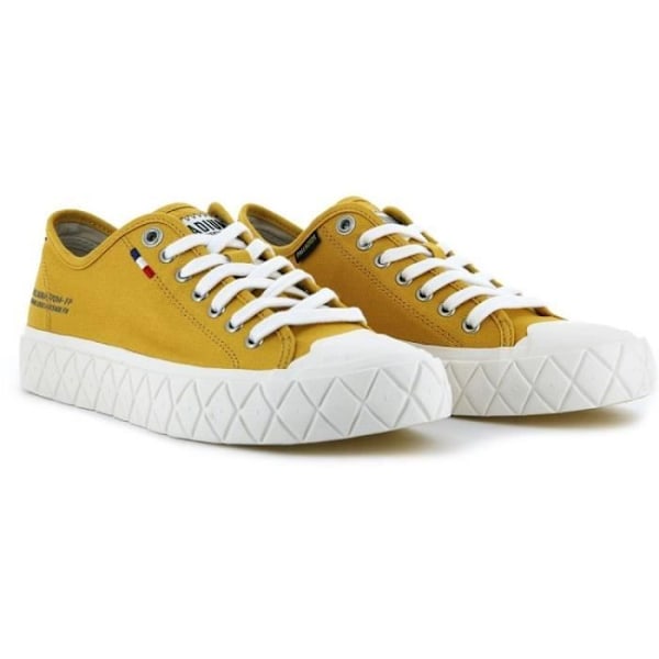 PALLADIUM PALLA ACE CV sneakers - PALLADIUM - Unisex - Gul - Tekstil - Voksen - Snørebånd - Flad hæl Gul 40