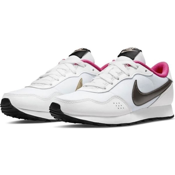 Børnesneakers - NIKE MD VALIANT GS - Hvid - Flad hæl - Snørebånd - Rund tå Vit 38