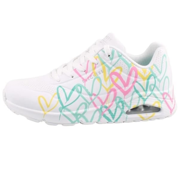 Skechers Dame Sneakers Hvide Vit 40